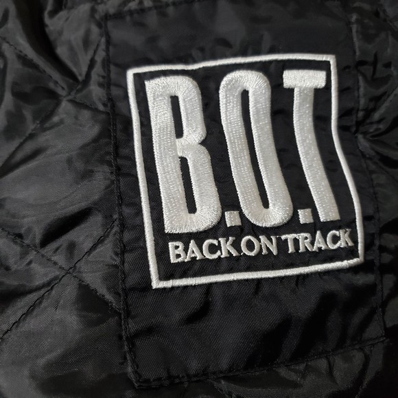 RMBZ Root of Money Boyz Men's size X-Large Black & Rainbow Jacket - Picture 7 of 10